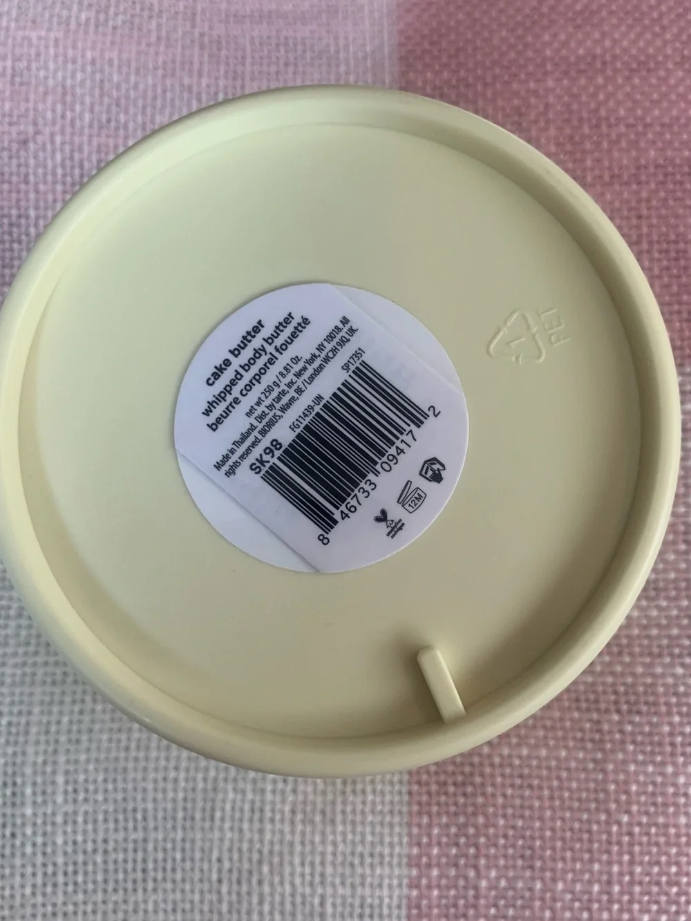 NEW Tarte Sugar Rush Cake Butter Whipped Body Butter 8.81 oz. Sealed